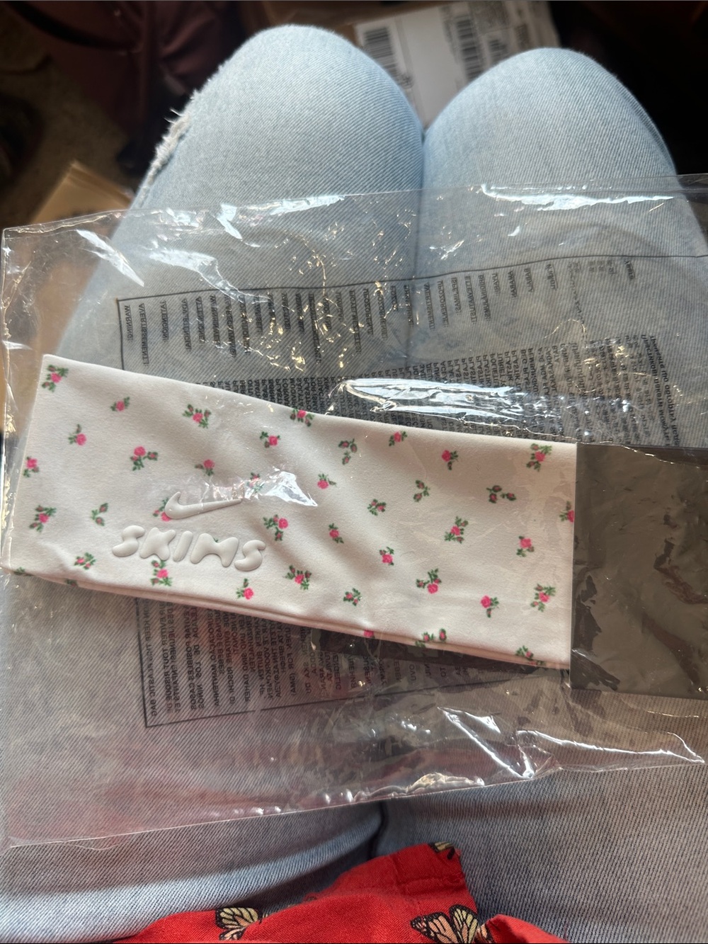 Skims x Nike Headband Ditsy Floral